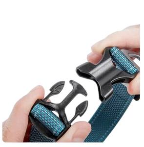 Collier pour chien réfléchissant et imperméable avec attache rapide et anneau en D en nylon souple, style moderne, extension réglable, fabriqué au Vietnam - Product Image 3