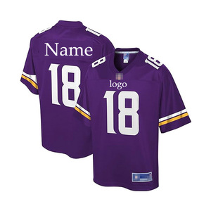 Nouveau design personnalisé 32 équipes style broderie cousue vêtements de football américain maillot de football américain de haute qualité - Product Image 3