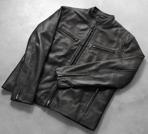 Vestes en cuir pour hommes et femmes, modèle 2007-2026, nouveaux manteaux à la mode, vestes écologiques, respirantes, coupe-vent, style vintage - Product Image 3