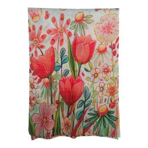 Écharpe longue en laine mérinos à motif à carreaux pour femmes, douce, légère, toutes saisons, élégante, chaude, à porter au quotidien - Product Image 5