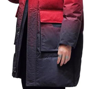 OEM Winter Custom Manufacturer Men's Sublimation Oversized Puffer <b>Down</b> Jackets With Hooded - Product Image 6
