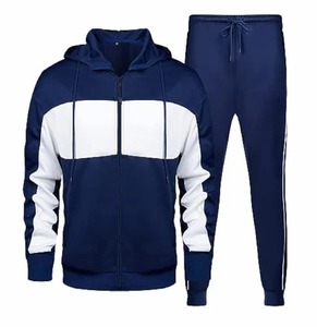 Pakistan Sialkot Made Active Wear Cómodo y transpirable Hombres Slim Fit Sweatsuit Venta superior para hombres Chándales logotipos personalizados - Product Image 3
