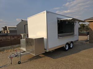 Carro de comida móvil Remolque Camión de cocina al aire libre Venta caliente Mejor calidad Precio de fábrica directo al por mayor - Product Image 3