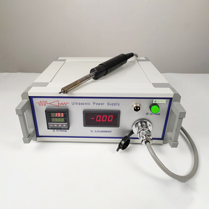 <span class=keywords><strong>Fer</strong></span> à <span class=keywords><strong>souder</strong></span> à ultrasons à commande au pied haute précision pour le collage de composants électroniques en aluminium, cuivre et verre - Product Image 4