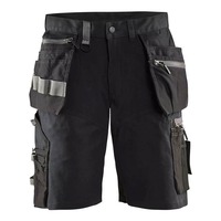 Shorts de travail de sécurité 2025, haute visibilité réfléchissante, certifiés CE, antibactériens, logo personnalisé, uniforme de travail pour hommes, construction