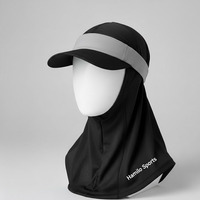Hochwertige Bescheidene Ethnische Hijab-Kappen für Muslimische Frauen Atmungsaktiv Waschbar Schnelltrocknend Leder als Material