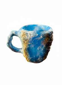 Taza de Té de Resina Ecológica de Alta Calidad con Asa, Diseño Minimalista para el Hogar, Restaurante, Fiesta y Oficina - Product Image 4