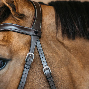 Brida para Caballo Occidental de Buena Calidad y Duradera, Cuero PU/Nylon, Hebillas de Acero Inoxidable, Acolchado Suave, Colores Personalizables - Product Image 3