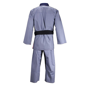 Uniformes de Judo Personalizados de Alta Calidad, 100% Algodón, Peso Pesado, Secado Rápido, Transpirable, Color Sólido, Diseño Simple y Liso, 10 Conjuntos - Product Image 3