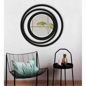 High Quality Modern Round Metal <b>Mirror</b> Handmade for Home <b>Wall</b> Use Economically Priced Export From India for Wedding - Product Image 4