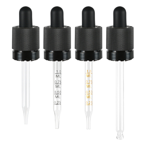 พลาสติก PP สีดำขนาด20-400ประกอบกับหลอดยางปิเปตแก้วแกะสลัก (เครื่องหมายจบการศึกษาที่.25, .5, .75, <span class=keywords><strong>1</strong></span>มล.) - Product Image 6