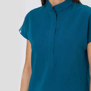 Infirmière Scrubs Uniformes Ensembles À Manches Courtes Personnalisé Scrubs Costume Uniformes D'hôpital Soins Infirmiers Médicaux Scrubs - Product Image 6