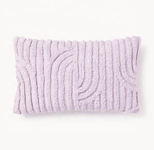 Housse de coussin 100% coton de luxe avec pompons oreiller décoratif tissé à la main boho tufté rayures rayures à carreaux - Product Image 4