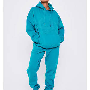 Chándales de gran tamaño para mujer OEM, chándales de gran tamaño ligeros de bajo precio para mujer - Product Image 1