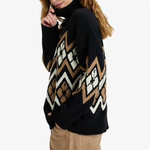 เสื้อสเวตเชิ้ตผู้หญิงคอกลมโอเวอร์ไซส์ผ้าฟลีซสำหรับฤดูหนาวรุ่นใหม่ล่าสุด  โลโก้ด้านหน้า  ผ้าหนานุ่ม  สไตล์สตรีทแฟชั่น  ขายส่ง - Product Image 2