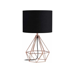 Hot Selling Design metal balls Lamp rose gold color <b>mirror</b> finished body shade Lampshade Table Lamp Wholesale Manufacturer - Product Image 4