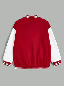 New Style Custom Made OEM Women's <b>Wool</b> Varsity Jackets Breathable High Quality - Product Image 2