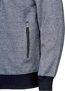 Survêtements pour hommes de haute qualité à la mode maille passepoil fermeture éclair et col rond conception grande taille en gros personnalisé à grand prix pour l'hiver - Product Image 3