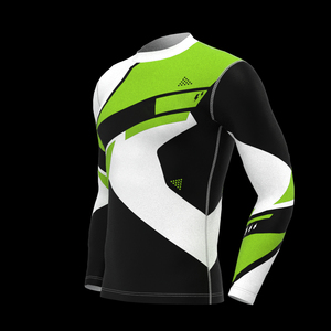 Camisas de compresión personalizadas Hombres Sublimación personalizada Rash Guards Hombres Fighting Manga larga - Product Image 5