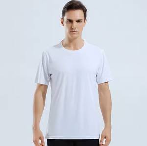 Nouvelle arrivée de t-shirts pour hommes en coton biologique Meilleure vente Chemise de sonnerie élégante et respirante personnalisée pour adulte de la plus haute qualité - Product Image 5