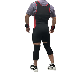 Singlet de Lucha Elástico de Spandex/Poliéster, de una Pieza, con Logotipo Frontal Personalizable, Uniforme de Lucha para Hombre - Product Image 4