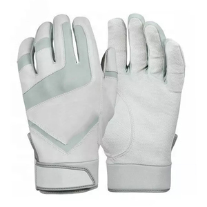 ถุงมือตีเบสบอลสำหรับผู้ชายถุงมือแบบมีสายรัดข้อมือปรับได้ถุงมือตีสไตล์ล่าสุด - Product Image 4