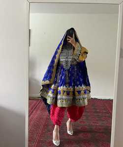 Hermoso diseño bordado Afghan Kutchi Dress para adultos Vestidos de Mujer | Material de mejor calidad hecho Afghan Kuchi Dress - Product Image 4