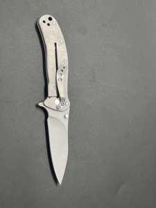 Coltello Tattico da Campeggio Portatile EDC 1730 all'Ingrosso in Acciaio 8Cr17MoV e Titanio, Coltello Pieghevole da Tasca per Esterni - Product Image 6