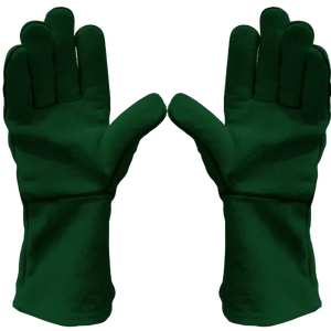 Gants d'hiver en cuir souple du fabricant d'usine de gants Mig TIG avec doublure complète antidérapante résistante aux flammes pour les travaux de soudage - Product Image 3