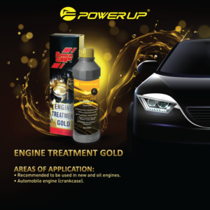 Power up Gold 236ml Récipient en plastique pour fluide de traitement du moteur prêt à l'emploi ininflammable - Product Image 6