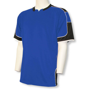 ชุดฟอร์มฟุตบอลแขนครึ่ง100% สำหรับผู้ชายชุดเล่นกีฬาผ้าโพลีเอสเตอร์ - Product Image 3