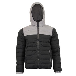 Chaqueta de Invierno Acolchada para Hombre, Ligera, con Capucha, Corte Regular, para Jóvenes - Product Image 2