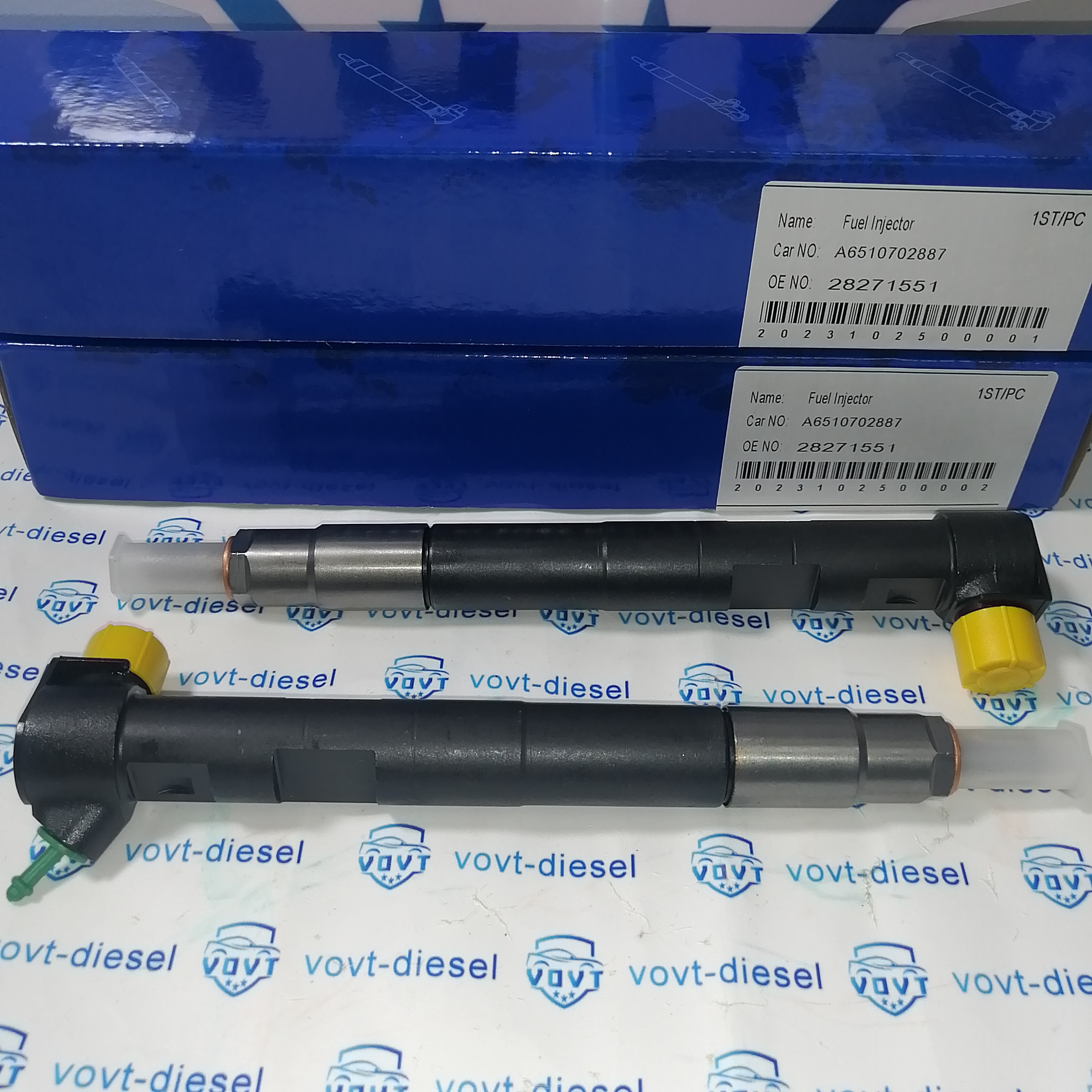 Genuine Quality New Diesel Injector A6510702887 28271551 Common Rail Injector for Delphi Auto Spare Parts