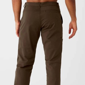 Pantalones de vestir esenciales para caballero Cierre de botón clásico, estilo frontal plano, perfecto para eventos formales - Product Image 2