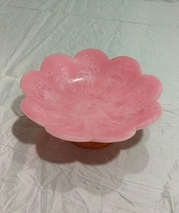 Juego de cuencos para servir de resina con remolino rosa de 2 cuencos de madera y resina en línea al mejor precio, tamaño personalizado hecho en India - Product Image 3