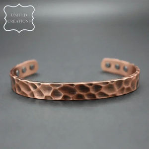 Vente en gros de bracelets magnétiques unis en cuivre pour hommes et femmes - Product Image 6