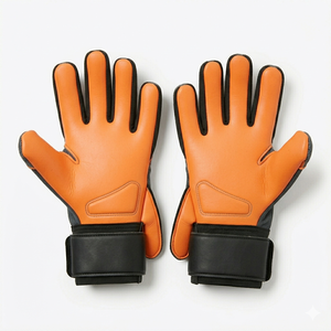 Gants de gardien de but en latex de qualité supérieure, fermeture auto-agrippante, contrôle amélioré de la paume, protection flexible des doigts, ajustement confortable - Product Image 6