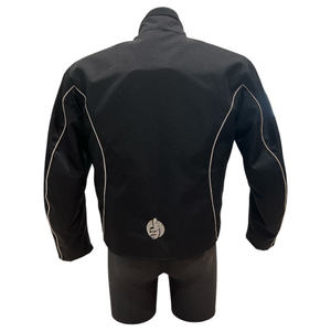 Chaqueta de Motocicleta de Cordura Negra de Alta Calidad, Cortavientos, Transpirable, Impermeable, Equipo de Protección, Corta, Aprobada para Motocross - Product Image 2