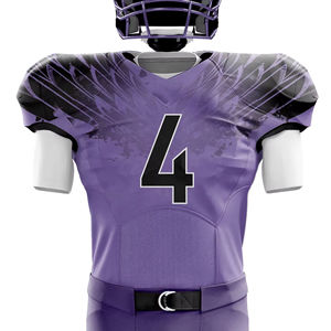 ชุดเครื่องแบบอเมริกันฟุตบอลชุดพิมพ์ลายขนาดใหญ่พิเศษสำหรับผู้ใหญ่ผู้ชายชุดเครื่องแบบอเมริกันฟุตบอลดีไซน์ใหม่ - Product Image 2