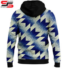 Personalizado al por mayor de sublimación cremallera colorido estilo básico más tamaño de los hombres sudaderas con capucha de sublimación - Product Image 4