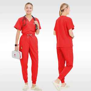 Uniformes Personalizados de Color para Enfermeras, Conjuntos de Hospital de Secado Rápido para Clínica Dental, Paquetes Grandes para Mujeres - Product Image 1
