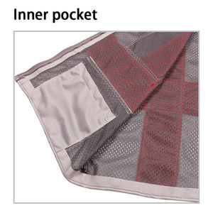 เสื้อกั๊กสะท้อนแสงมีกระเป๋าระบายอากาศได้ดีเสื้อกั๊กซิปด้านหน้า - Product Image 3