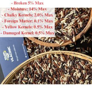 Vente en gros de qualité supérieure 5% Riz au jasmin mélangé du Vietnam Texture dure et sèche à motif long biologique Prix de la récolte le plus récent - Product Image 4