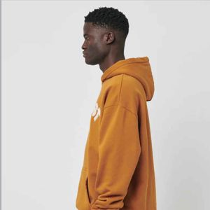 OEM ขายส่งคุณภาพสูงธรรมดาขนาดบวกเสื้อสเวตเตอร์ Hoodies ผู้ชายขนาดใหญ่ที่กําหนดเองการพิมพ์ 3D นูนโลโก้เสื้อกันหนาวหมวกฤดูหนาว - Product Image 4