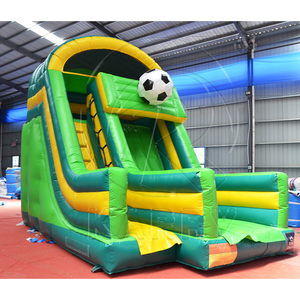 Château gonflable robuste avec toboggan aquatique, structure de jeux commerciale pour centre commercial, trampoline - Product Image 4
