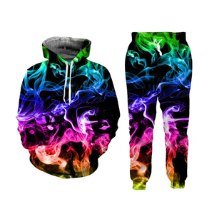 Ensemble de survêtement de sport personnalisé 2026 avec impression intégrale par sublimation, haut pour homme, pantalon de jogging pour homme, bas, veste, sweat à capuche - Product Image 5