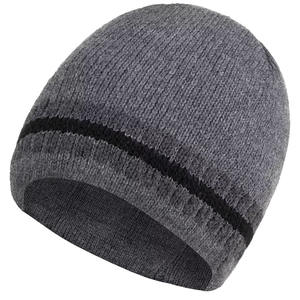 Gorras de frijoles al por mayor para el material de lana de color negro unisex gorras de frijoles de fiesta de viaje al aire libre de moda con servicio del OEM - Product Image 2