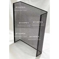 Grille de haut-parleur hexagonale en tôle métallique pour subwoofer Line Array, maille métallique 700*450*120mm