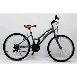 Dorello 2601 Vélo Femme Gris Fumé avec Roues 700c Single Speed 28 Inch Frame Steel Aluminum Fork Women's Pink Model 2640 - Product Image 1