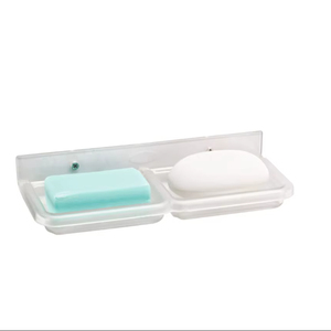 Accessoire de salle de bain porte-savon en acier inoxydable en plastique moderne portable de haute qualité - Product Image 1